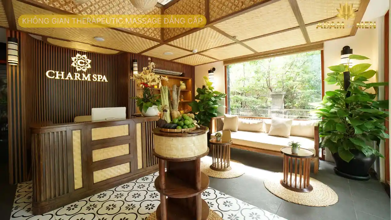 Không gian Therapeutic Massage Đẳng Cấp