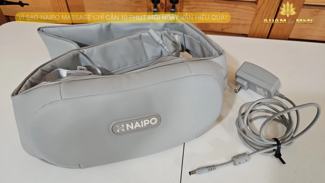 Vì Sao Naipo Massage Chỉ Cần 10 Phút Mỗi Ngày Vẫn Hiệu Quả