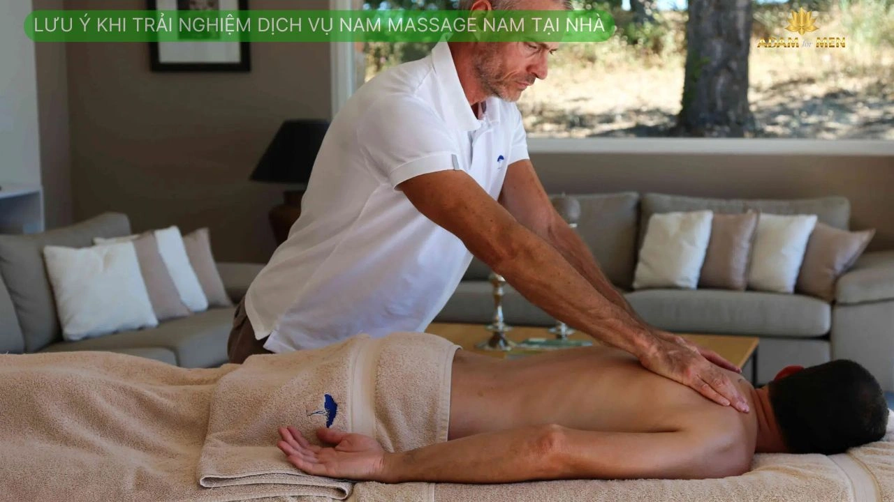 nam massage nam tại nhà