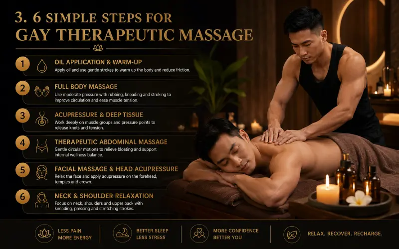Simple Steps for Men's Therapeutic Massage