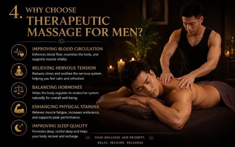 Why choose Therapeutic at Massage for Men