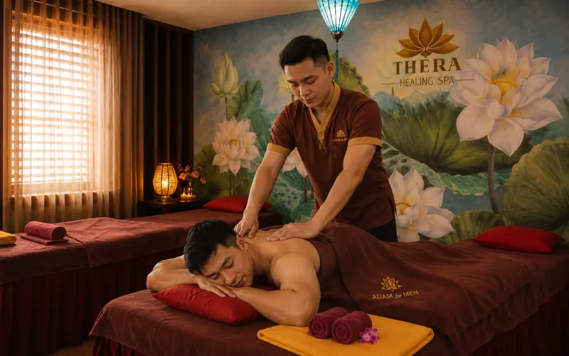 Gay spa massage for men in Da Nang