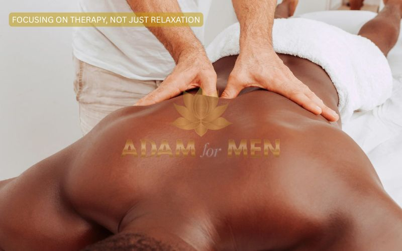 Focusing on therapy, not just relaxation